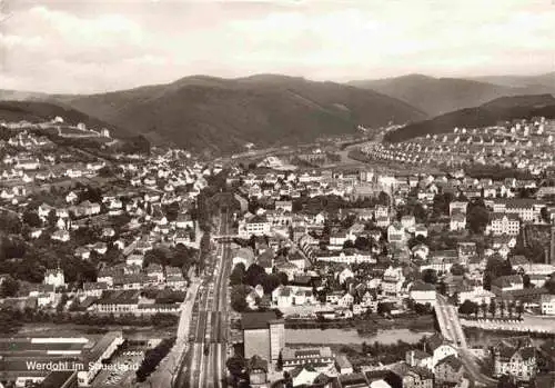 AK / Ansichtskarte  Werdohl Fliegeraufnahme