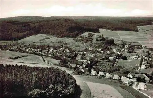 AK / Ansichtskarte  Lauenberg_Solling_Dassel_Niedersachsen Fliegeraufnahme