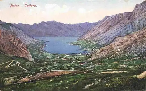 AK / Ansichtskarte  Kotor_Cattaro_Montenegro Panorama