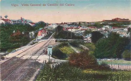 AK / Ansichtskarte 73975993 VIGO_Galicia_ES Vista general de Castillo del Castro