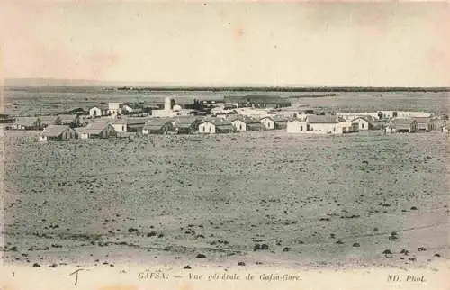 AK / Ansichtskarte  Gafsa_Tunesie Vue générale de Gafsa Gare