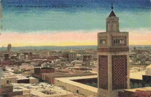 AK / Ansichtskarte  TUNIS_Tunesie Vue générale de la Grand Mosquée