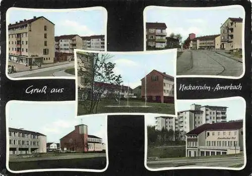 AK / Ansichtskarte  Amorbach_Neckarsulm_BW Teilansichten Amorbacher Hof