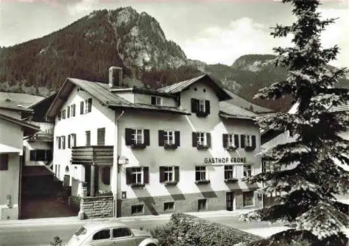 AK / Ansichtskarte  HINDELANG_Oberallgaeu Gasthof Krone