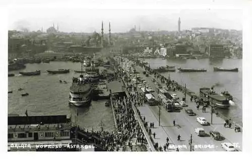 AK / Ansichtskarte  ISTANBUL_Constantinopel_TK Galata Bridge