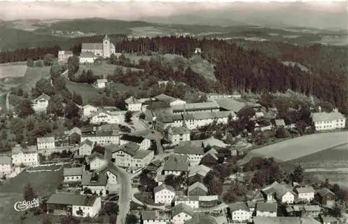 AK / Ansichtskarte  Kirchberg_Wald_Niederbayern Fliegeraufnahme