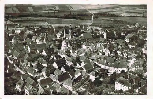 AK / Ansichtskarte  Uffenheim Fliegeraufnahme
