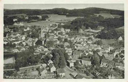 AK / Ansichtskarte  Waldbroel_NRW Original Fliegeraufnahme