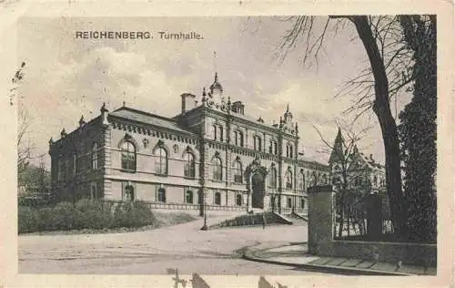 AK / Ansichtskarte  Reichenberg__LIBEREC_Boehmen_CZ Turnhalle