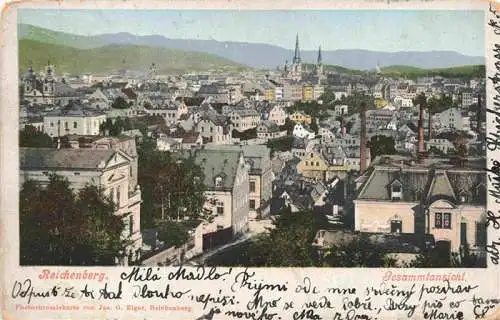 AK / Ansichtskarte  Reichenberg__LIBEREC_Boehmen_CZ Gesamtansicht