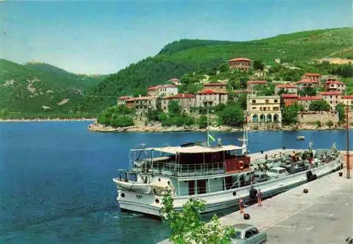 AK / Ansichtskarte 73976309 Rabac_Croatia Hafenpartie