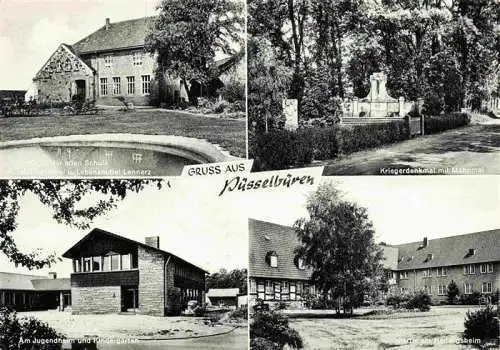 AK / Ansichtskarte  Puesselbueren_Ibbenbueren_NRW Baeckerei Lennerz Kriegerdenkmal Jugendheim Kindergarten 