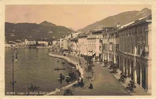 AK / Ansichtskarte  Salo_Lago_di_Garda_IT Quai Uferpromenade