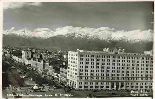 AK / Ansichtskarte  SANTIAGO__de_Chile Avenida B. O'Higgins