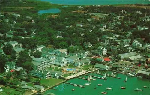 AK / Ansichtskarte  Edgartown_Massachusetts_USA Harborside Inn on the Island of Martha's Vineyard aerial view