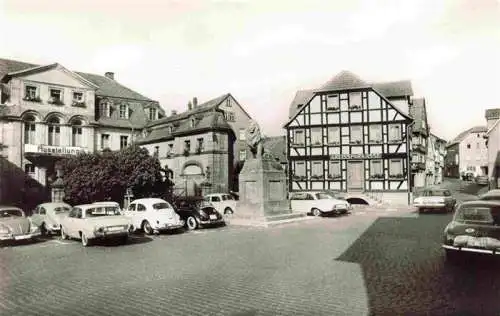 AK / Ansichtskarte  Lauterbach_Hessen Am Hochhaus