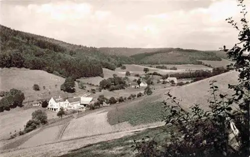 AK / Ansichtskarte  Unter-Sensbach_Sensbachtal_Odenwald_Hessen Panorama Erholungsheim Haus Falkenberg