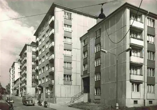 AK / Ansichtskarte  Tabor__CZ Moderne Wohnhaeuser nahe historischem Stadtkern