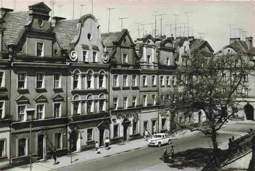 AK / Ansichtskarte  Boleslawiec_Bunzlau_Niederschlesien_PL Historische Haeuser am Marktplatz