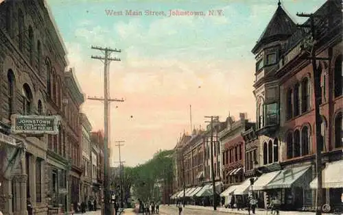 AK / Ansichtskarte  Johnstown_New_York_USA West Main Street