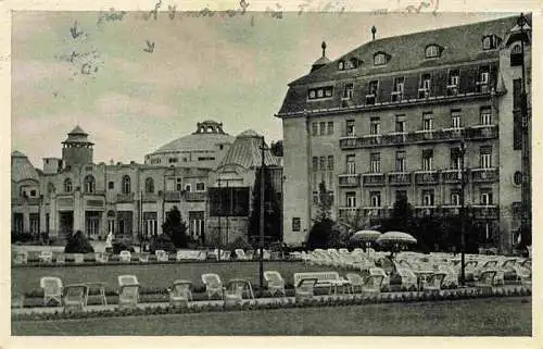 AK / Ansichtskarte  Piestany_Pistian_Poestyen_SK Hotel Parkanlagen Stadtzentrum