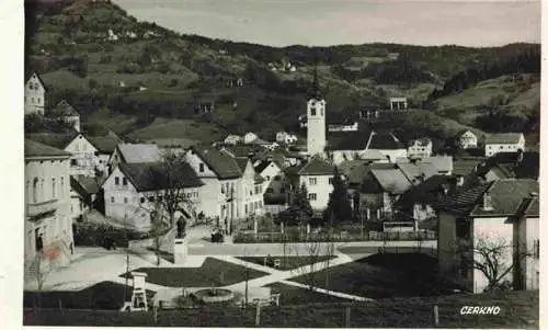 AK / Ansichtskarte  Cerkno_LJUBLJANA_Laibach_Slovenia Ortsansicht mit Kirche