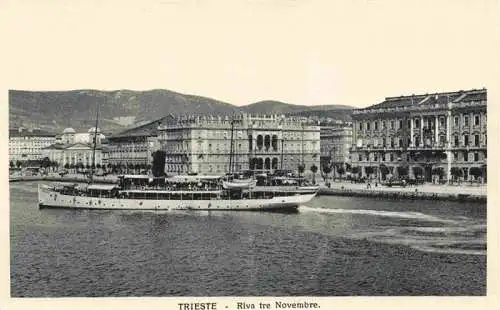 AK / Ansichtskarte 73976687 Trieste_Triest_IT Riva tre Novembre