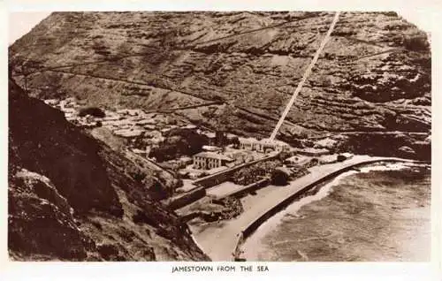 AK / Ansichtskarte  Jamestown_St_Helena_Island_UK from the Sea