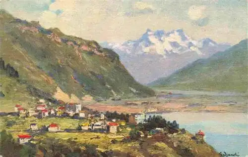 AK / Ansichtskarte  Glion__VD et les Dents du Midi