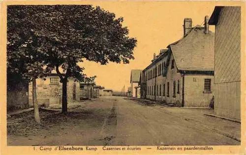 AK / Ansichtskarte  Elsenborn_Belgie Camp d'Elsenborn Casernes et ecuries