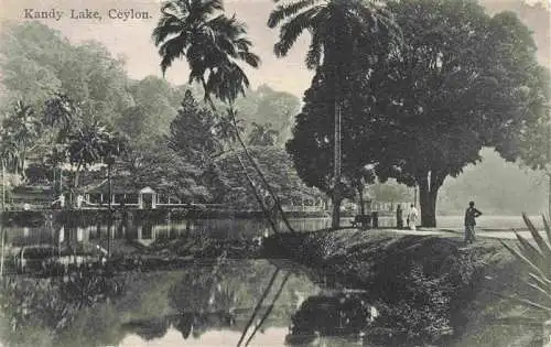 AK / Ansichtskarte  Kandy_Lake_Ceylon_Sri_Lanka Panorama