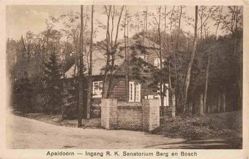 AK / Ansichtskarte  Apeldoorn_NL Ingang RK Sanatorium Berg en Bosch