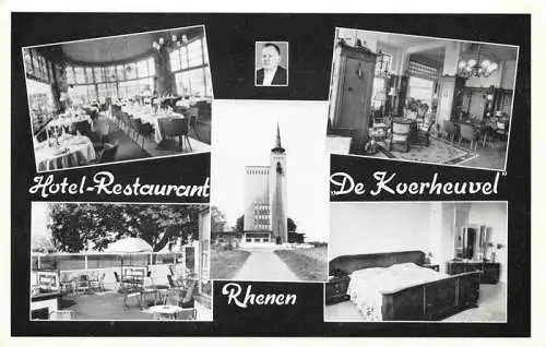 AK / Ansichtskarte  Rhenen_NL Hotel Restaurant De Koerheuvel Gastraeume Zimmer