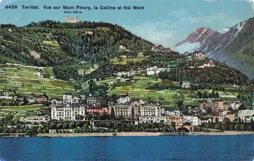 AK / Ansichtskarte  Territet_Montreux_VD Vue sur Mont Fleury la Colline et Val Mont