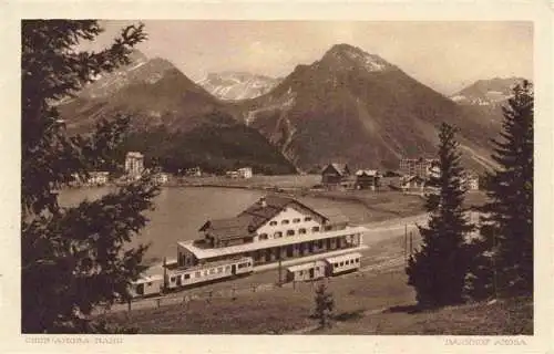 AK / Ansichtskarte  AROSA_GR Bahnhof Chur Arosa Bahn