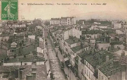 AK / Ansichtskarte  Villefranche-sur-Saone_69_Rhone Vue générale Port d'Anse