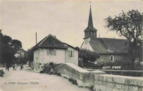 AK / Ansichtskarte  Crassier_VD Eglise