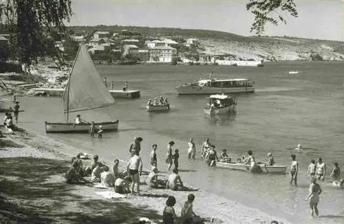 AK / Ansichtskarte  Silo_Dobrinj_Otok_Krk_Croatia Hotel Pecine Strand