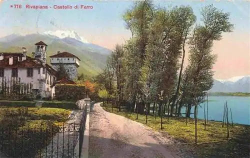 AK / Ansichtskarte  Rivapiana_Minusio_TI Castello di Ferro