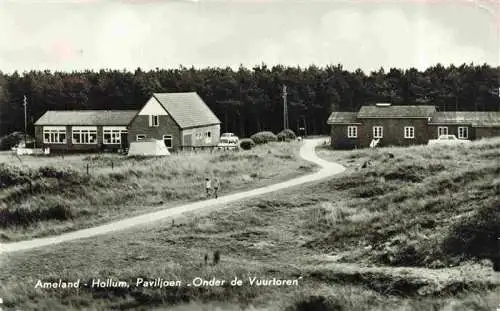 AK / Ansichtskarte  Ameland_Friesland_NL Hallum Paviljoen Onder de Vuurtoren