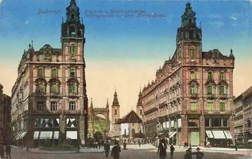 AK / Ansichtskarte  BUDAPEST_HU Schlangenplatz mit Erzh Klotild Palais