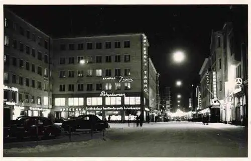 AK / Ansichtskarte  Kirkkokatu_Oulu_Souomi Ortspartie