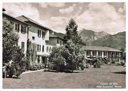 AK / Ansichtskarte  Ascona_Lago_Maggiore_TI Castello dal Sole Hotel Sonnenhof