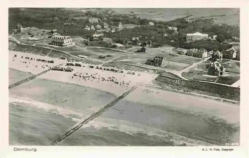 AK / Ansichtskarte  Domburg_Zeeland_NL Fliegeraufnahme