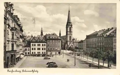 AK / Ansichtskarte  Reichenberg__LIBEREC_Boehmen_CZ Bismarckplatz