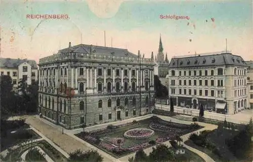 AK / Ansichtskarte  Reichenberg__LIBEREC_Boehmen_CZ Schlossgasse