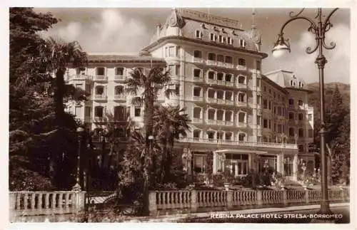 AK / Ansichtskarte  Stresa_Borromeo_Lago_Maggiore_IT Regina Palace Hotel