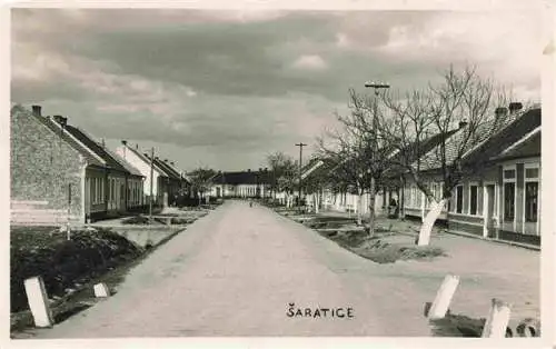 AK / Ansichtskarte  Saratice_Scharatitz_Vyskov_Wischau_CZ Strassenpartie