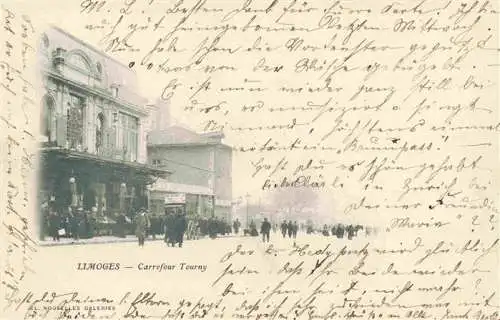 AK / Ansichtskarte  LIMOGES_87_Haute-Vienne Carrefour Tourny