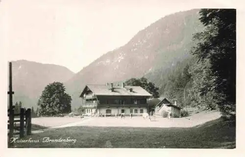 AK / Ansichtskarte  Brandenberg__Zillertal_Tirol_AT Kaiserhaus